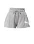 PUMA " Παντελόνι φόρμας 'Fit Tech Knit 3"" Short' γκρι μελανζέ / λευκό" - Pepit.gr