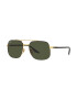 Ray-Ban Γυαλιά ηλίου '0RB369956001/51' χρυσό / πράσινο / μαύρο - Pepit.gr