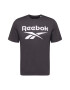 Reebok Sport Λειτουργικό μπλουζάκι μαύρο / λευκό - Pepit.gr