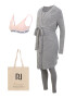 River Island Maternity Σετ εσωρούχων 'HOSPITAL BUNDLE' ανοικτό γκρι - Pepit.gr