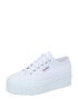 SUPERGA Σνίκερ χαμηλό '2790 Linea up & down' λευκό - Pepit.gr