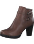 TAMARIS Ankle boots σκούρο καφέ - Pepit.gr