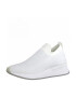 Tamaris Fashletics Slip-on offwhite / λευκό μαλλιού - Pepit.gr