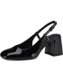 TAMARIS Γόβες slingback μαύρο - Pepit.gr