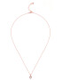 Ted Baker Αλυσίδα 'HANNELA: CRYSTAL HEART PENDANT' χρυσό / ροζέ - Pepit.gr