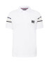 TOMMY HILFIGER Μπλουζάκι γκρεζ / ναυτικό μπλε / offwhite - Pepit.gr