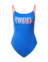 Tommy Hilfiger Underwear Ολόσωμο μαγιό 'ONE-PIECE' μπλε ρουά / πορτοκαλί / λευκό - Pepit.gr