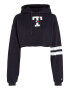 Tommy Jeans Μπλούζα φούτερ 'Letterman' μπλε νύχτας / κόκκινο / λευκό - Pepit.gr