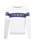 Tommy Jeans Μπλούζα φούτερ μπλε μαρέν / γκρι μελανζέ / κόκκινο / λευκό - Pepit.gr