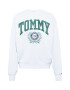 Tommy Jeans Μπλούζα φούτερ μπλε νύχτας / γκρι μελανζέ / έλατο / κόκκινο / λευκό - Pepit.gr