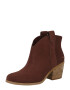 TOMS Ankle boots 'CONSTANCE' σκούρο καφέ - Pepit.gr