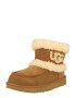 UGG Boots 'ULTRA MINI' κρεμ / πουέμπλο - Pepit.gr