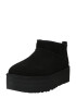 UGG Μποτάκι 'CLASSIC ULTRA MINI' μαύρο - Pepit.gr