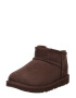 UGG Μπότες για χιόνι 'CLASSIC ULTRA MINI' σκούρο καφέ - Pepit.gr