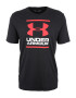 UNDER ARMOUR Λειτουργικό μπλουζάκι 'GL Foundation' ανοικτό κόκκινο / μαύρο / λευκό - Pepit.gr