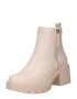 Xti Ankle boots κρεμ - Pepit.gr