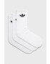 adidas Originals Κάλτσες (3-pack) χρώμα: άσπρο - Pepit.gr