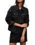 AllSaints Μπουφάν WO048Z BELLA STUD DENIM JAC - Pepit.gr