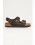 Birkenstock Δερμάτινα σανδάλια Milano - Pepit.gr