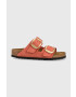 Birkenstock Δερμάτινες παντόφλες Arizona - Pepit.gr