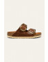 Birkenstock Δερμάτινες παντόφλες Arizona Big Buckle - Pepit.gr