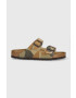 Birkenstock Παντόφλες ARIZONA SFB χρώμα: πράσινο 1024651 - Pepit.gr