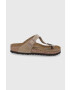 Birkenstock Σαγιονάρες από σουέτ Gizeh - Pepit.gr