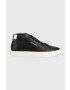 Calvin Klein Δερμάτινα αθλητικά παπούτσια Cupsole Unlined High Top - Pepit.gr