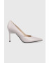 Calvin Klein Δερμάτινες γόβες GEO STILETTO PUMP 90 - Pepit.gr