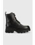 Calvin Klein Jeans Δερμάτινα workers Chunky Combat Laceup Boot - Pepit.gr