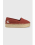 Calvin Klein Jeans Εσπαντρίγιες Flatform Espadrille - Pepit.gr