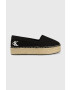 Calvin Klein Jeans Εσπαντρίγιες Flatform Espadrille - Pepit.gr