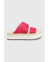 Calvin Klein Jeans Παντόφλες FLATFORM SANDAL WEBBING - Pepit.gr