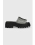 Calvin Klein Jeans Παντόφλες TOOTHY COMBAT SANDAL OVER MESH - Pepit.gr