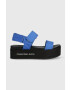 Calvin Klein Jeans Σανδάλια FLATFORM SANDAL SOFTNY - Pepit.gr