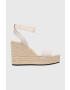 Calvin Klein Jeans Σανδάλια σουέτ WEDGE SANDAL SU CON - Pepit.gr