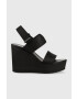 Calvin Klein Jeans Σανδάλια WEDGE SANDAL WEBBING - Pepit.gr