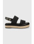 Calvin Klein Σανδάλια FLATFORM WEDGE - HE - Pepit.gr