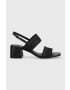 Calvin Klein Σανδάλια SQUARED BLK HL SANDAL 45 HE - Pepit.gr