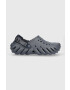 Crocs Παντόφλες Echo Clog χρώμα: τιρκουάζ 207937 - Pepit.gr