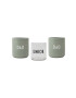 Design Letters Σετ φλιτζάνια Family Gift Box 3-pack - Pepit.gr