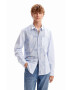 Desigual Βαμβακερό πουκάμισο 23WMCW35 MAN WOVEN SHIRT LONG SLEEVE - Pepit.gr