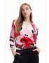 Desigual Longsleeve x M. Christian Lacroix χρώμα: ροζ - Pepit.gr