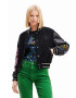 Desigual Μπουφάν bomber 23WWEW88 WOMAN WOVEN JACKET - Pepit.gr