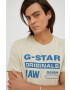 G-Star Raw Βαμβακερό μπλουζάκι - Pepit.gr