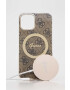 Guess iPhone 12/12 Pro χρώμα: καφέ - Pepit.gr