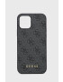 Guess Θήκη κινητού Iphone 12 / 12 Pro 61'' χρώμα: γκρι - Pepit.gr