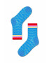 Happy Socks Κάλτσες Blue Fatima Ankle - Pepit.gr