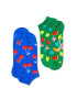 Happy Socks Κάλτσες Fruit Low (2-pack) - Pepit.gr