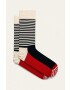 Happy Socks Κάλτσες Half Stripe - Pepit.gr